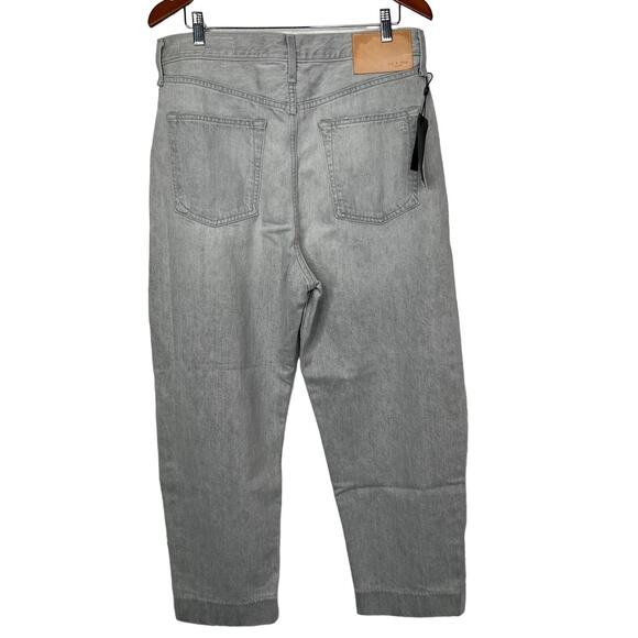 Rag & Bone 90s High Rise Jean in Anchor (Light Grey) Size 31/12 NWT $275 - Picture 9 of 16